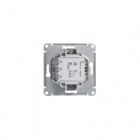 SE Glossa Бел Выключатель 3-клавишный, сх.3, 10АХ