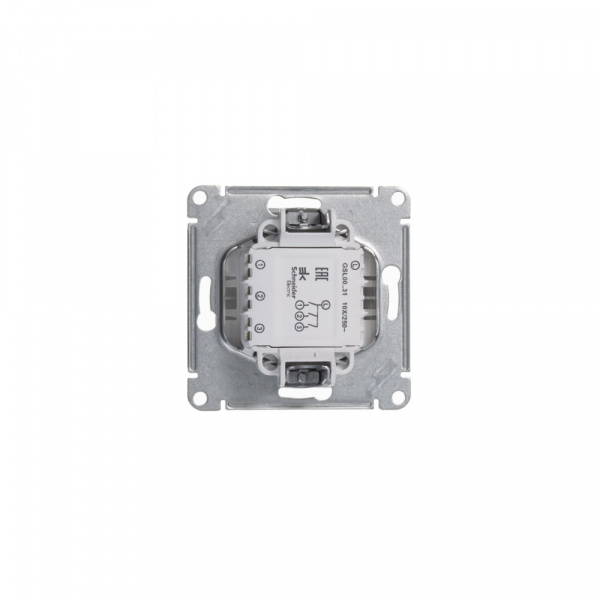 SE Glossa Бел Выключатель 3-клавишный, сх.3, 10АХ