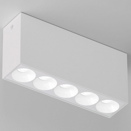 Светильник потолочный светодиодный 10W 4000K белый Block 25108/LED Elektrostandard Block a066991