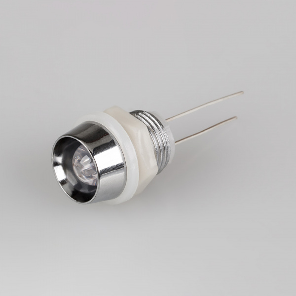 Arlight 8PC Держатель 8мм (хром.пластик, с гайкой) (8мм (круглый))