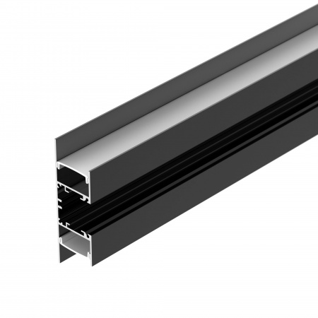 Arlight Профиль WALL-2575-DUAL-2000 ANOD BLACK (Алюминий)