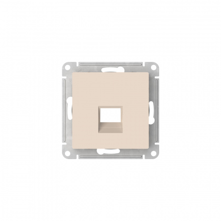 Systeme Electric AtlasDesign Бежевый Накладка для информационных функций типа Keystone