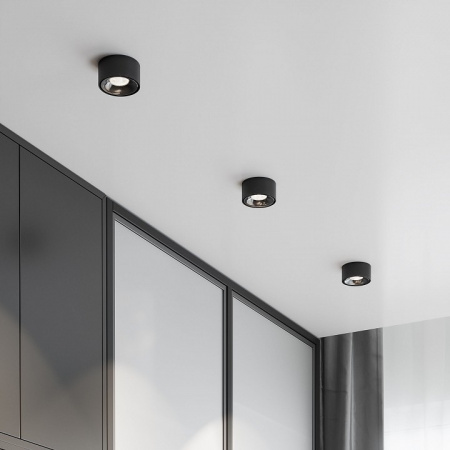 Светильник встраиваемый светодиодный Glam черный 25095/LED Elektrostandard Glam a065710