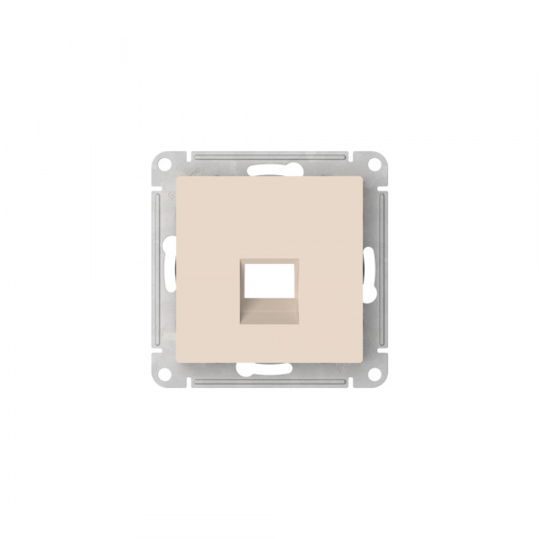 Systeme Electric AtlasDesign Бежевый Накладка для информационных функций типа Keystone