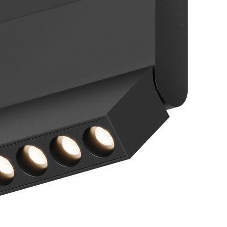 Трековый линейный светильник направленного света ElDeko HSBL_0085 12Вт-3000К, чёрный