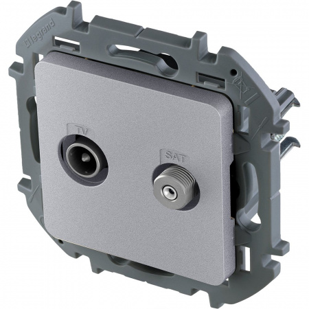 Legrand INSPIRIA Алюминий Розетка TV/SAT "звезда"