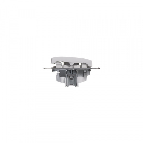 SE Glossa Бел Выключатель 1-клавишный с подсветкой, сх.1а, 10АХ