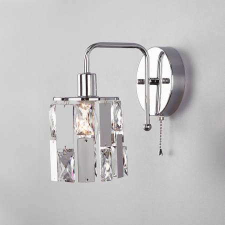 Бра с хрусталем 10101/1 хром Eurosvet Scoppio