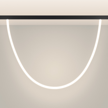 Arlight Светильник MAG-ORIENT-TUBE-ELASTIC-R25-L2500-35W Warm3000 (BK, 360 deg, 48V) (IP20 Металл, 3 года)