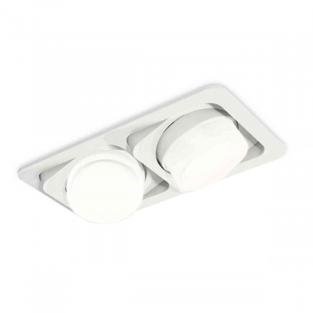 Комплект встраиваемого светильника Ambrella light Techno Spot XC7663083 SWH/FR/CL белый песок/белый матовый/прозрачный (C7663, N7160)