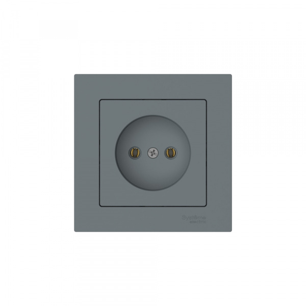 Systeme Electric AtlasDesign Грифель Розетка без заземления, 16А, в сборе, быстрозажим. клем.