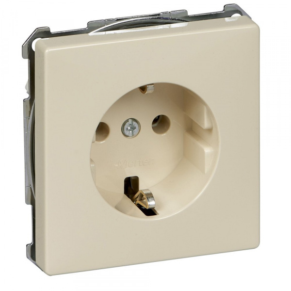 SE Merten SD Бежевый Розетка 16А с з/к б/шт
