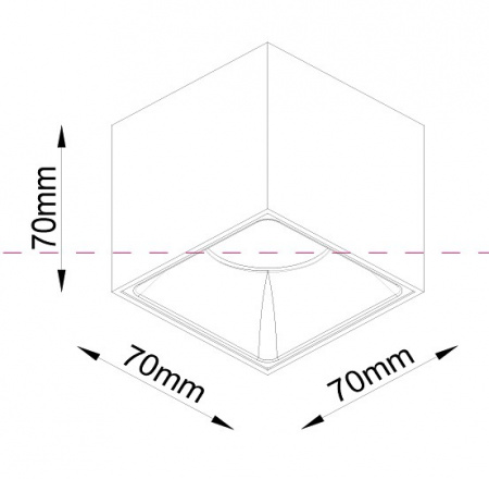 Потолочный светильник C065CL-L12B3K Maytoni Alfa LED