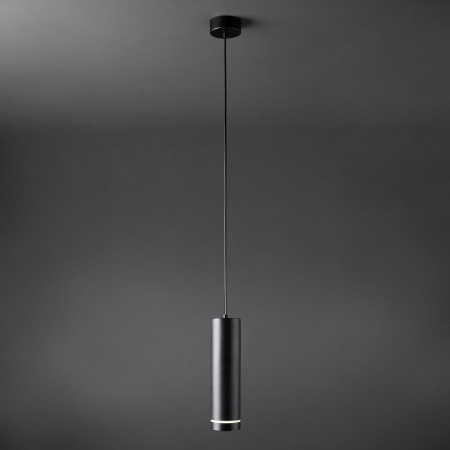 Подвесной светодиодный светильник DLR023 12W 4200K черный матовый Elektrostandard Topper a040264