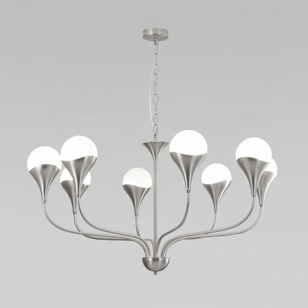 Подвесной светильник 60169/8 никель Eurosvet Calyx