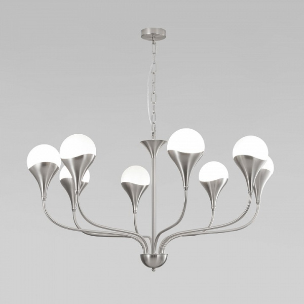 Подвесной светильник 60169/8 никель Eurosvet Calyx