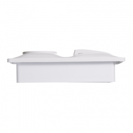 SE Glossa Бел Блок: розетка и 3-кл. выключатель