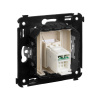 DKC Avanti Ванильная дымка Компьютерная розетка RJ-45 один  категория  6А