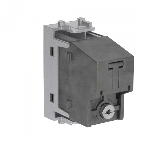 DKC Avanti Розетка оконечная 3 выхода tv 4-2400МГц для настенного кабель-канала серый