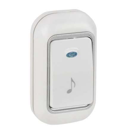 EKF PROxima Звонок беспроводной на батарейках Classic (2х1,5В АА, бел.-сер. 51 мелод. с индик. 4 ур.)