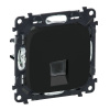 Legrand Valena ALLURE DIY Антрацит Розетка комп(RJ45) 1-ая 5 кат UTP