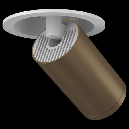 Встраиваемый светильник (Набор) C048CL-1WBZ(C048CL-01W(1шт.), TRA020-01BZ(1шт.)) Maytoni Focus S