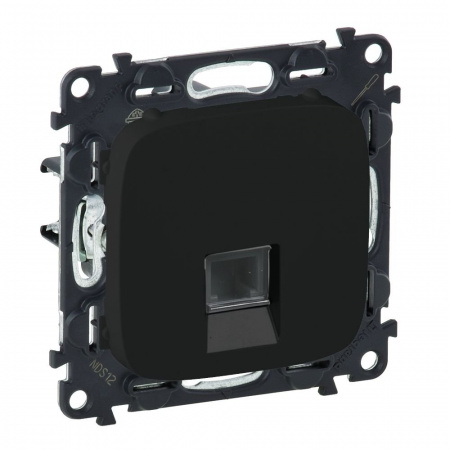 Legrand Valena ALLURE DIY Антрацит Розетка комп(RJ45) 1-ая 5 кат UTP