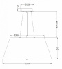 Подвесной светильник MOD613PL-03CH Maytoni Bergamo