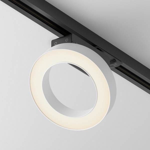 Трековый светильник Single phase track system UNITY TR044-1-12W3K-W Maytoni Rim