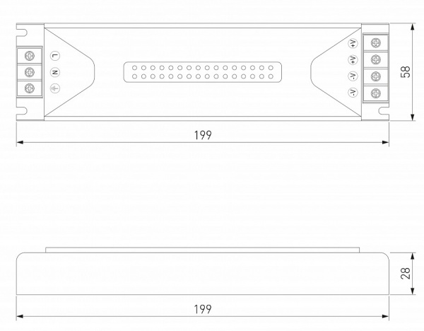 Блок питания 300W 24V IP20 Elektrostandard  a068202 Блок питания 300W 24V IP20 Elektrostandard  a068202