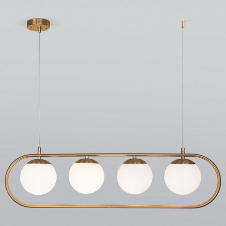 Подвесной светильник с плафонами 50089/4 золото Eurosvet Ringo