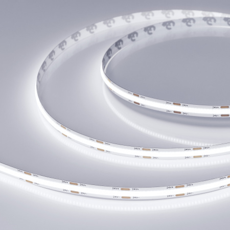 Arlight Светодиодная лента COB-X544-8mm 24V White6000 (11.5 W/m, IP20, 5m) (-)