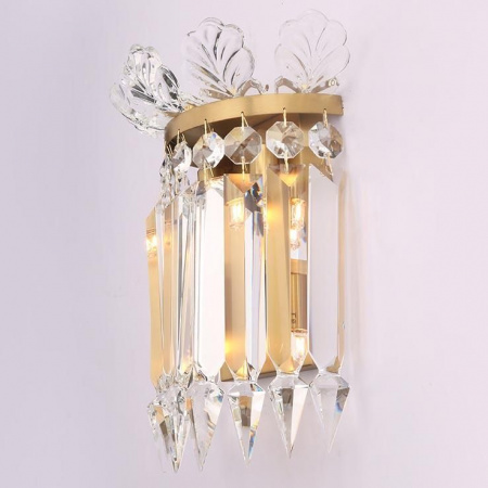 Настенный светильник Newport 10323/A brushed brass М0064188