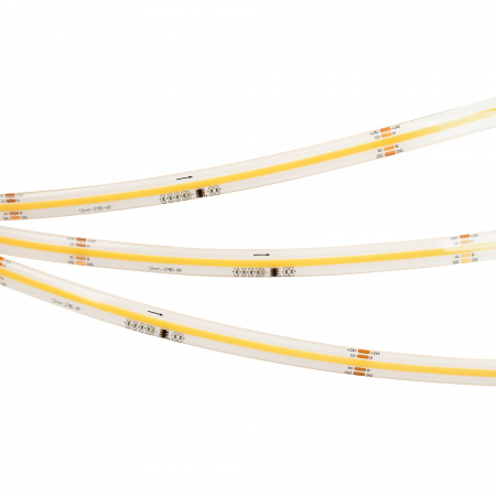 Arlight Лента герметичная SPI-COB-SE-X378-12mm 24V Day4000-PX63-BPT (7 W/m, IP65, 5m) (бегущий огонь)