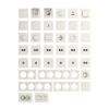 Donel Заглушка (накладка), матовый кашемир, серия A07, DE26835