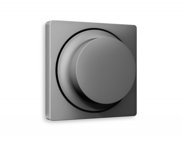 Лицевая панель ALFA (Антрацит серый) для светорегулятора универсального QUANT AP6555