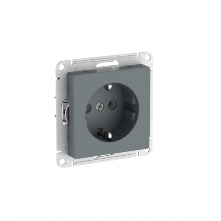 Systeme Electric AtlasDesign Грифель Розетка с заземлением, 16А, мех., быстрозажим. клем.