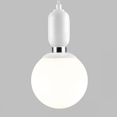 Подвесной светильник с плафоном 50151/1 белый Eurosvet Bubble