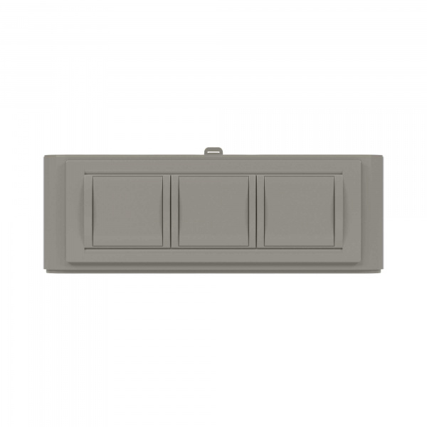 DKC Вертикальное расширение напольной башенки BUS, серое