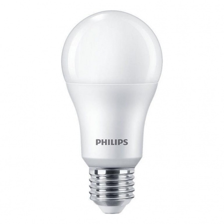 Лампа светодиодная Philips E27 13W 3000K матовая 929002305087