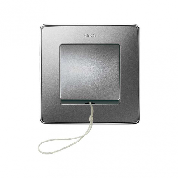 Simon 82 Detail Алюминий Накладка на шнуровой выкл., кабельный вывод