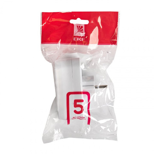 EKF PROxima Разветвитель 2 гн. с/з плоский 16А 250B