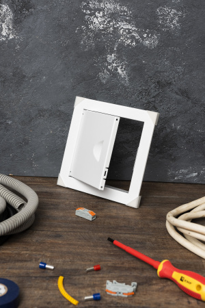 EKF Basic Люк ревизионный металл 150х150 (ШхВ внутр.)