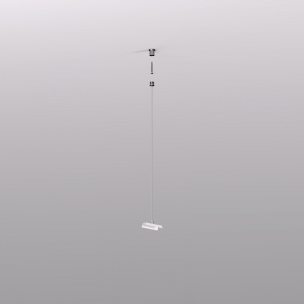 TR2126-WH Механический подвес для трека SMART BASE, IP20, 1.5м, белый, алюминий