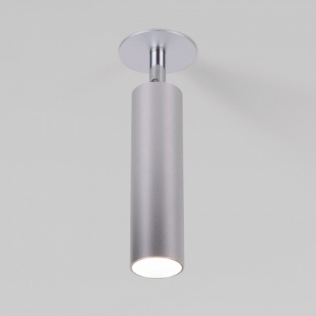 Diffe светильник встраиваемый серебряный 8W 4200K (25040/LED) 25040/LED Elektrostandard Diffe a058227