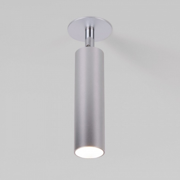 Diffe светильник встраиваемый серебряный 8W 4200K (25040/LED) 25040/LED Elektrostandard Diffe a058227