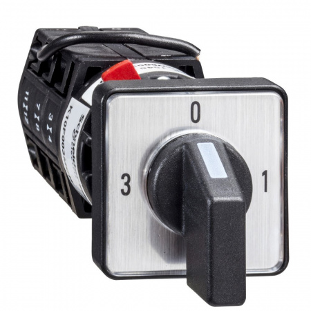 Schneider Electric Выключатель кулачковый 10А 3+ 0 для измерения фазных токов с нулевой позицией