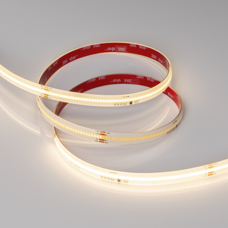 Arlight Лента герметичная SPI-COB-SE-X378-12mm 24V Warm3000-PX63-BPT (7 W/m, IP65, 5m) (бегущий огонь)