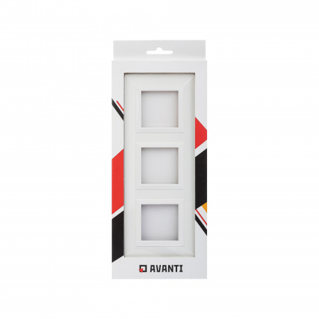 DKC Avanti Белый Металл Рамка 6 модулей