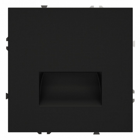 Подсветка светодиодная встраиваемая VOLTUM S70, (черный матовый)